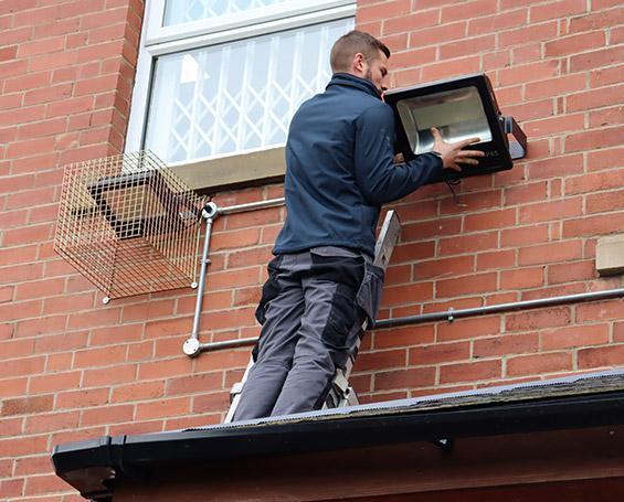 Security Light Installation