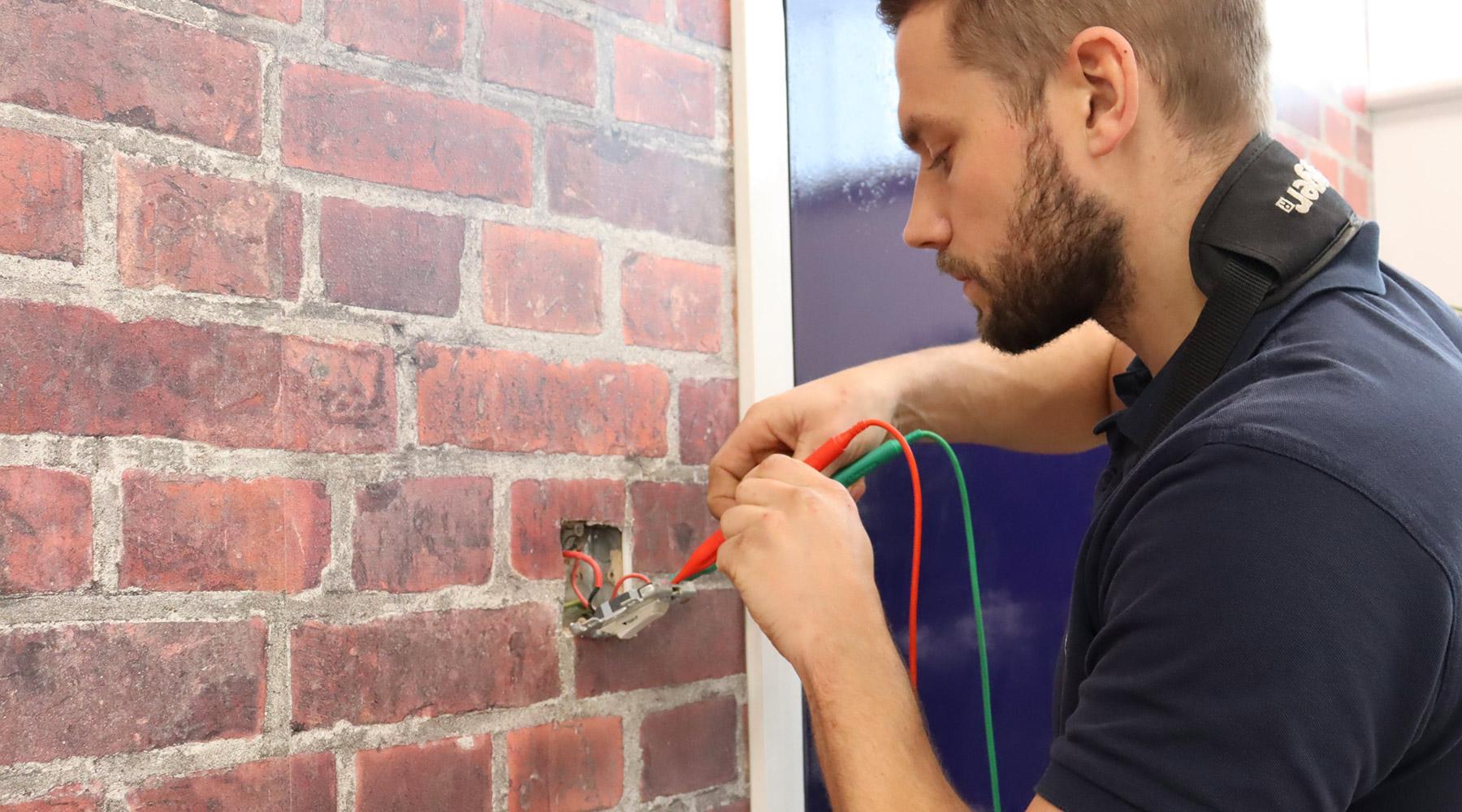 electrician doing some wiring