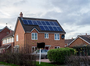 house solar panels